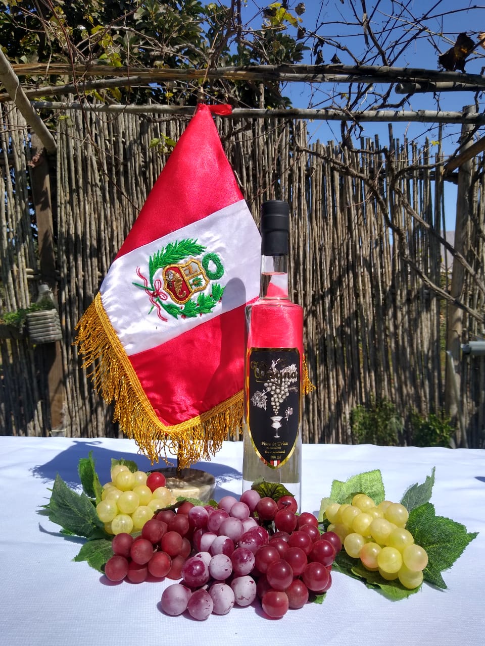 Pisco Puro Uvina D'Waynay.